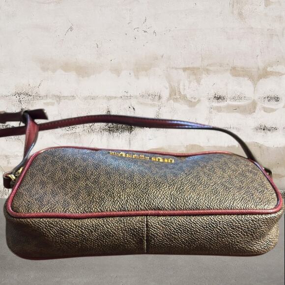 MICHAEL KORS RARE Ginny Logo Crossbody Bag - Picture 5 of 7